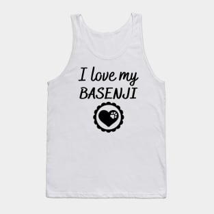 I love my Basenji Tank Top